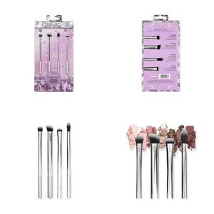 REAL TECHNIQUES Metallic Eyes Brush Set NWT